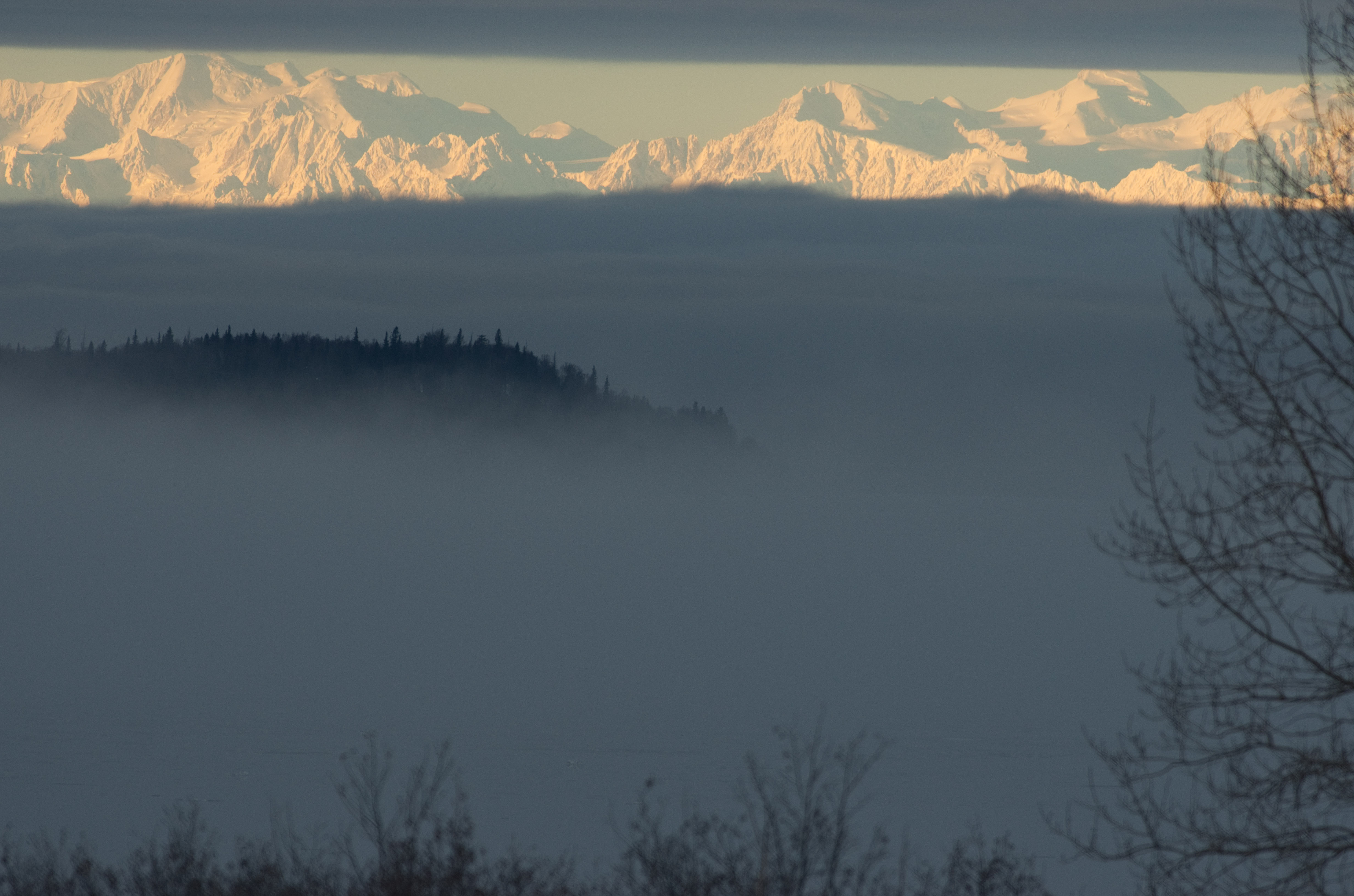 View from Kincaid-NGB Western Regionals Kincaid Park, AK